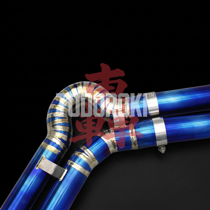 TODOROKI™ VALVE RS TITANIUM ワンオフ Zパイプ等長フルチタン可変バルブマフラー BMW M3 G80・G81/M4 G82・G83/M2 G87（S58） 画像5
