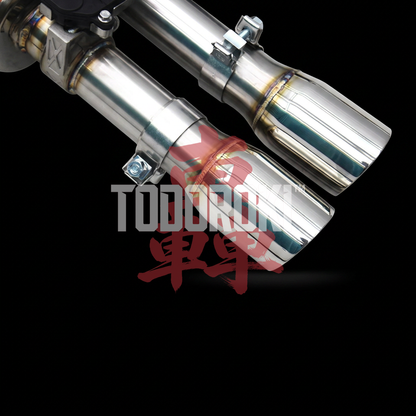 TODOROKI™ VALVE RS ワンオフ Xパイプ可変バルブマフラー｜BMW M3 E90 / E92 / E93（S65）用