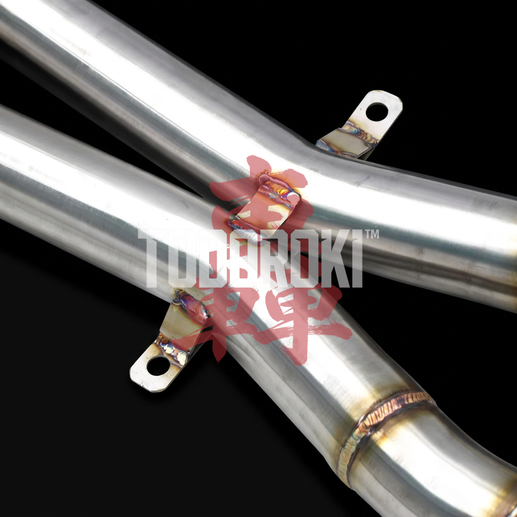 TODOROKI™ VALVE RS ワンオフ Xパイプ可変バルブマフラー｜BMW M3 E90 / E92 / E93（S65）用