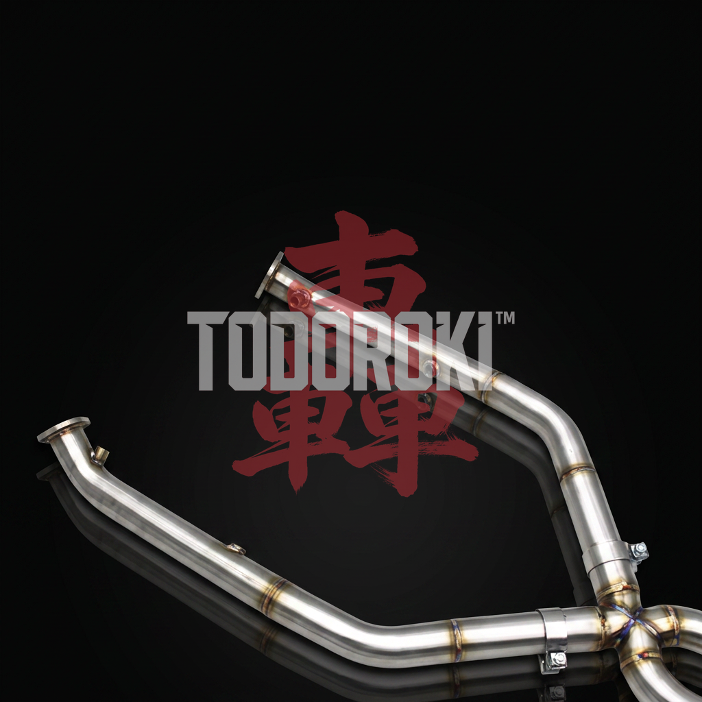 TODOROKI™ VALVE RS ワンオフ Xパイプ可変バルブマフラー｜BMW M3 E90 / E92 / E93（S65）用