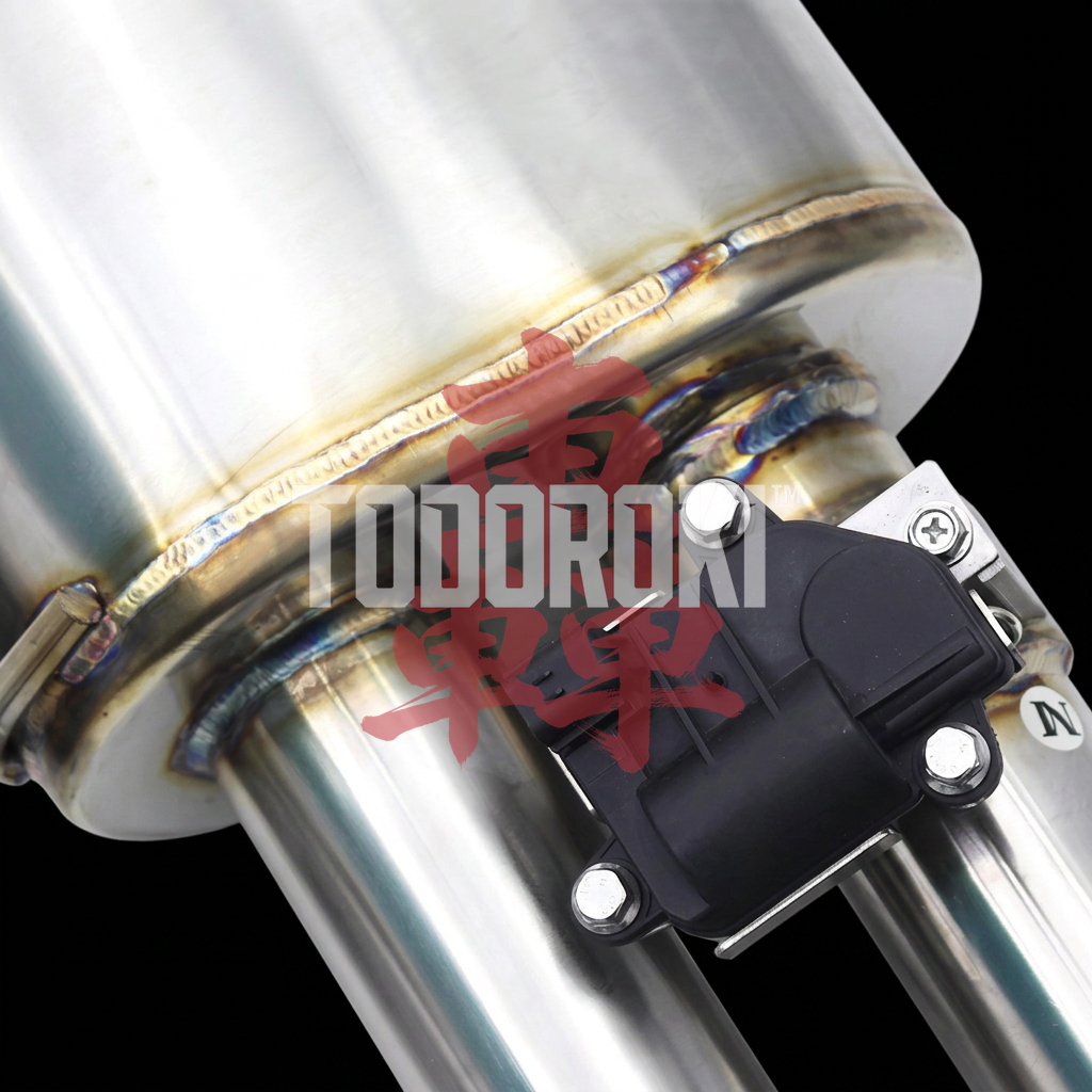 TODOROKI™ VALVE RS ワンオフ Xパイプ可変バルブマフラー｜BMW M3 E90 / E92 / E93（S65）用