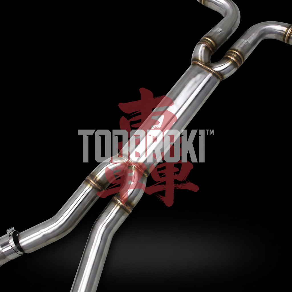TODOROKI™ VALVE S ワンオフ キャットバック可変バルブマフラー BMW M3 G80・G81/M4 G82・G83/M2 G87（S58） 画像3
