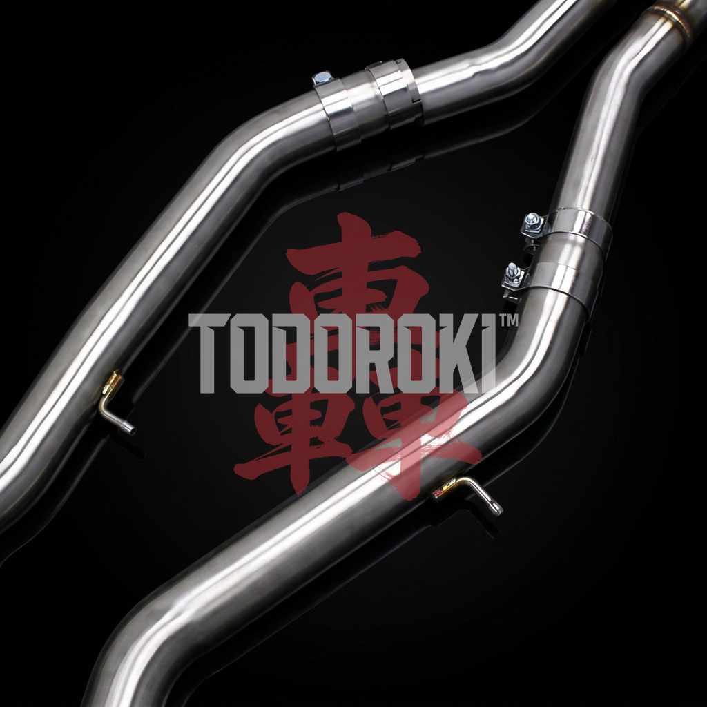 TODOROKI™ VALVE S ワンオフ キャットバック可変バルブマフラー BMW M3 G80・G81/M4 G82・G83/M2 G87（S58） 画像6