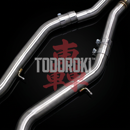 TODOROKI™ VALVE S ワンオフ キャットバック可変バルブマフラー BMW M3 G80・G81/M4 G82・G83/M2 G87（S58） 画像6